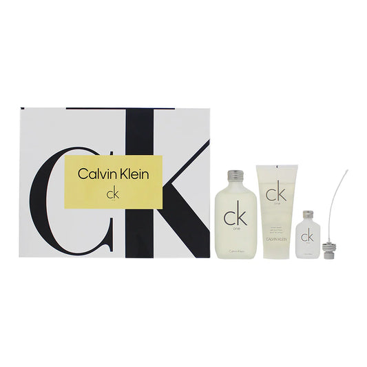 Calvin Klein CK One Gift Set 100ml EDT + 100ml Body Wash + 15ml EDT