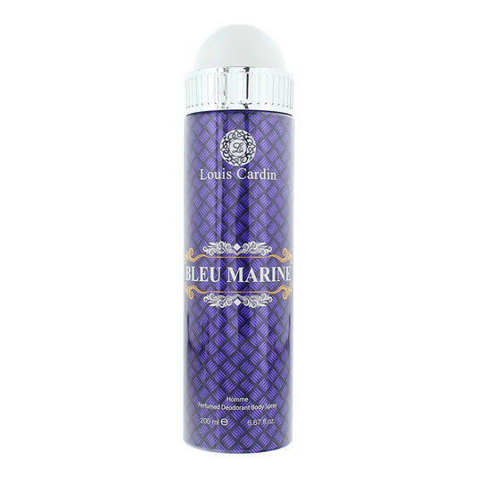 Louis Cardin Bleu Marine Homme Perfumed Deodorant Body Spray 200ml
