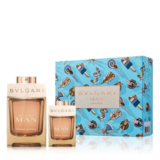 Bvlgari Man Terrae Essence Gift Set 100ml EDP - 15ml EDP
