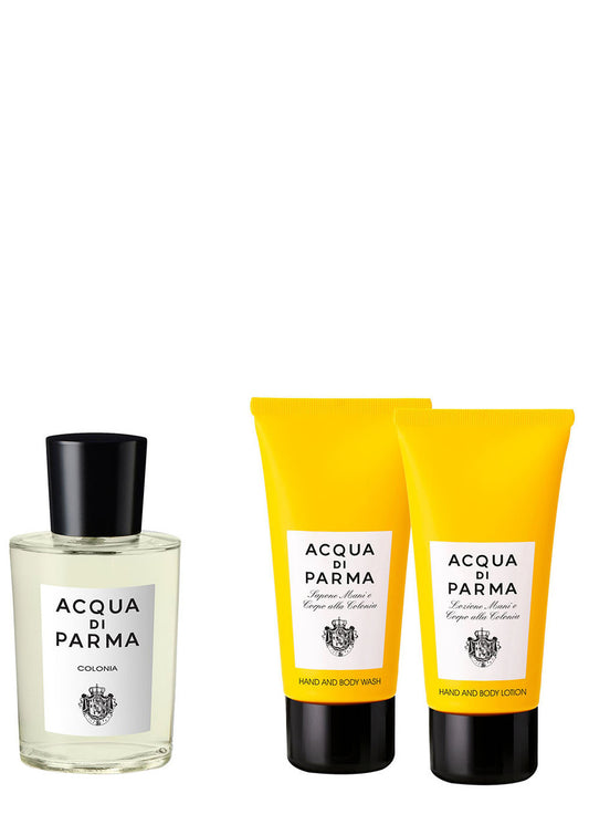 Acqua di Parma Colonia Gift Set 100ml EDC + 75ml Shower Gel + 75ml Body Cream