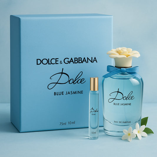 Dolce & Gabbana Dolce Blue Jasmine Gift Set 75ml EDP + 10ml EDP