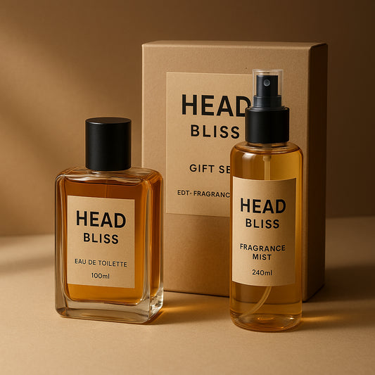 Head Bliss Gift Set: EDT 100ml - Fragrance Mist 240ml