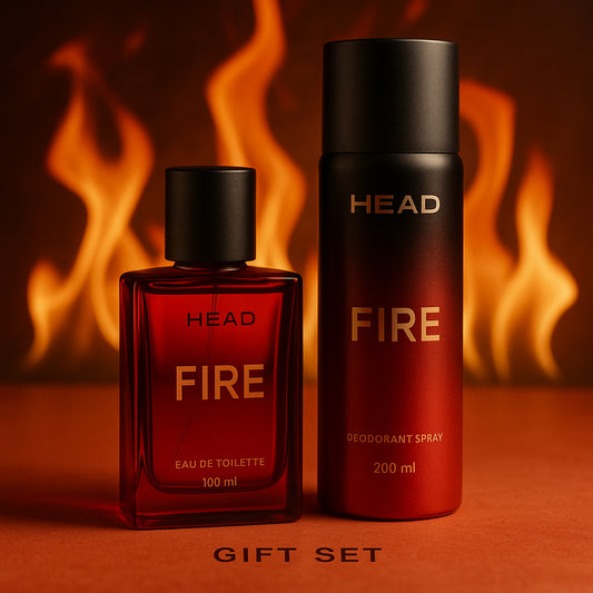 Head Fire Gift Set: EDT 100ml - Deodorant Spray 200ml