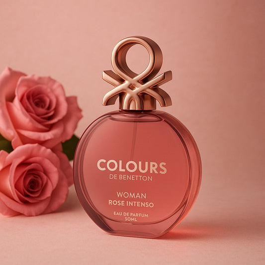 Benetton Colours De Benetton Woman Rose Intenso Eau De Parfum 80ml Spray
