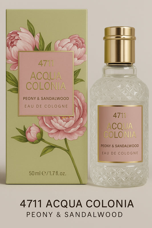 4711 Acqua Colonia Peony & Sandalwood Eau de Cologne 50ml Spray