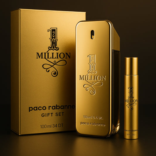 Paco Rabanne 1 Million Gift Set 100ml EDT + 10ml EDT