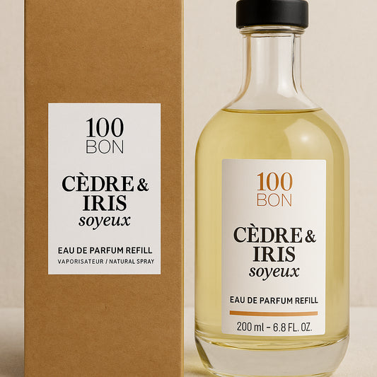 100BON Cèdre & Iris Soyeux Eau de Parfum 200ml Refill