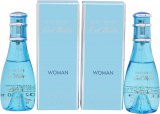 Davidoff Cool Water Woman Gift Set 2 x 30ml EDT