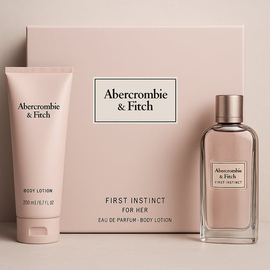 Abercrombie & Fitch First Instinct for Her Gift Set 100ml EDP + 200ml Body Lotion