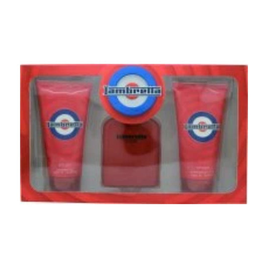 Lambretta Sport Gift Set 100ml EDP + 150ml Shower Gel + 150ml Aftershave Lotion