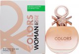 Benetton Colors Woman Rose Eau de Toilette 80ml Spray