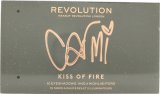 Makeup Revolution x Carmi Kiss On Fire Makeup Palette 10 x 2g Eyeshadow + 2 x 3.5g Highlighter