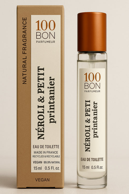 100BON Néroli & Petit Grain Printanier Eau de Toilette 15ml Spray