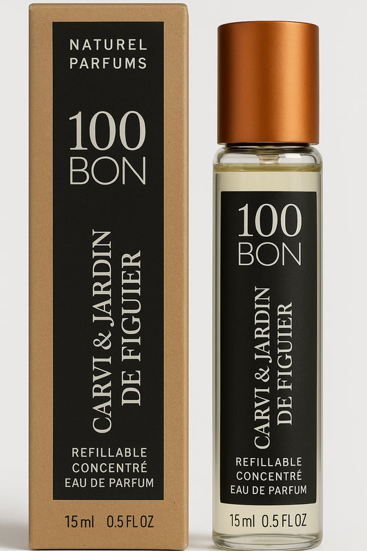 100BON Carvi & Jardin De Figuier Refillable Concentré Eau de Parfum 15ml Spray