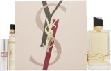 Yves Saint Laurent Libre Gift Set 90ml EDP + 10ml EDP + 3.2g Loveshine Lipstick - 44 Nude Lavalière