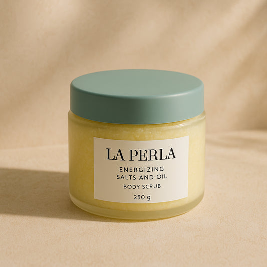 La Perla Energizing Salts And Oil Body Scrub 250g