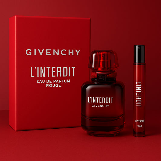 Givenchy L'Interdit Eau de Parfum Rouge Gift Set: 50ml EDP + 10ml EDP Travel Spray