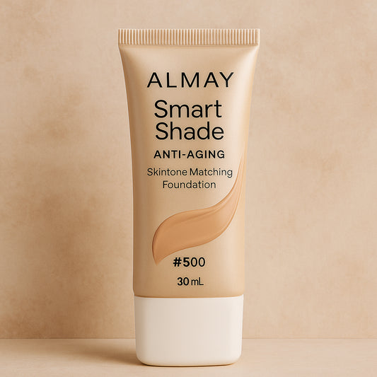 Almay Smart Shade Anti-Aging Skintone Matching Foundation - #500 - 30ml