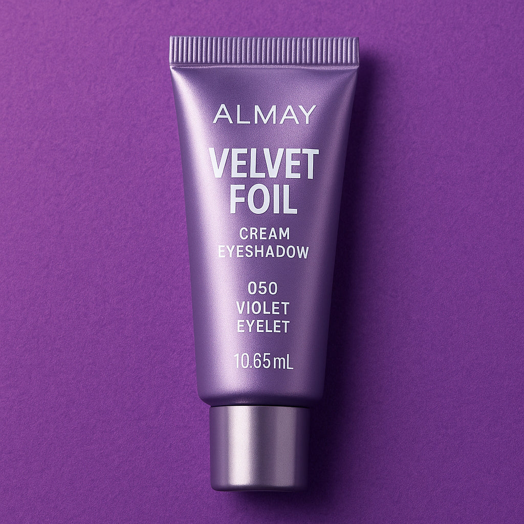 Almay Velvet Foil Cream Eyeshadow 10.65ml Creamy Long-Lasting Eye Makeup Almay Velvet Foil Cream Eyeshadow 10.65ml Creamy Long-Lasting Eye Makeup