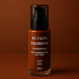 Revlon Colorstay Foundation For Combination/Oily Skin 30ml - 620 Java Revlon Colorstay Foundation For Combination/Oily Skin 30ml - 620 Java