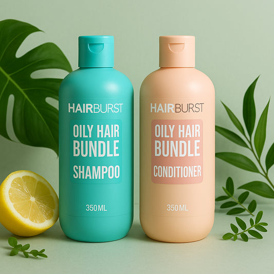 Hairburst Oily Hair Bundle - Shampoo 350ml + Conditioner 350ml