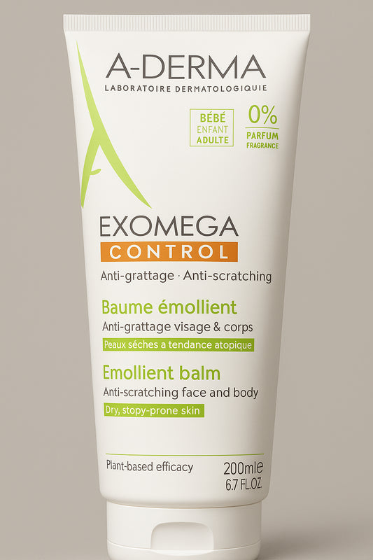 A-Derma Exomega Control Anti-Scratching Emollient Balm 200ml