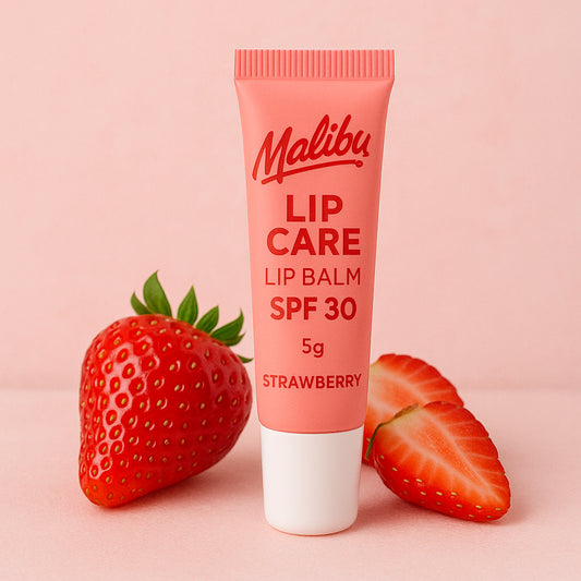 Malibu Lip Care Lip Balm SPF30 5g - Strawberry