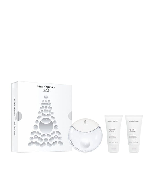 Issey Miyake A Drop d'Issey Gift Set 50ml EDP - 2 x 50ml Hand Cream