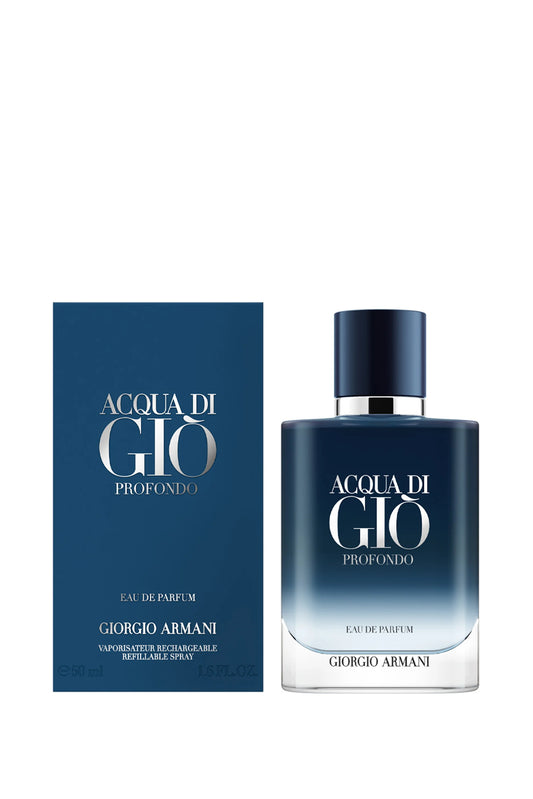 Giorgio Armani Acqua di Giò Profondo Pour Homme Eau De Parfum 50ml Refillable Spray