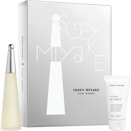Issey Miyake L'eau D'issey Gift Set 50ml Edt + 50ml Body Lotion