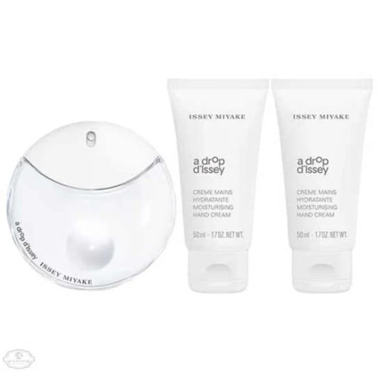 Issey Miyake A Drop D'issey Gift Set 50ml Edp + 50ml Hand Cream