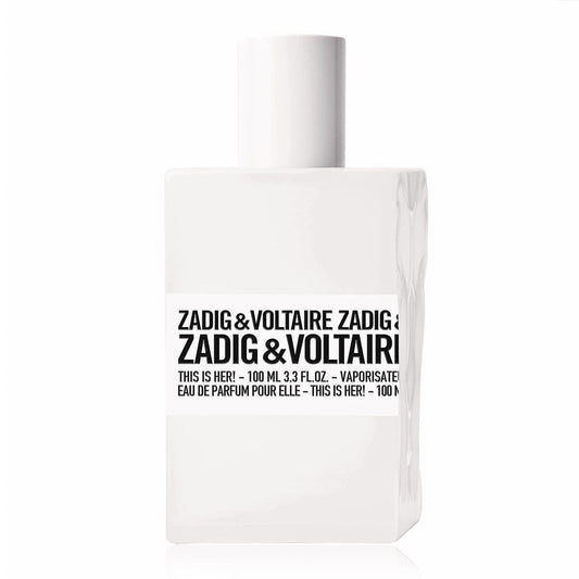 Zadig & Voltaire This is Her Eau de Parfum 100ml, & 50ml Spray