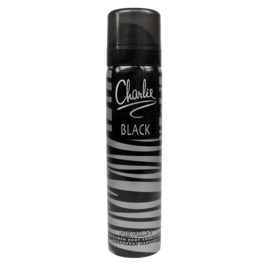 Revlon Charlie Black Body Spray 75ml