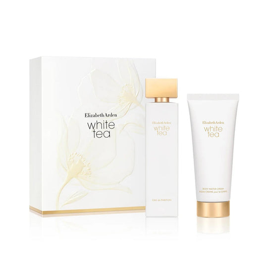 Elizabeth Arden White Tea Eau de Parfum Gift Set 100ml EDP - 100ml Body Cream