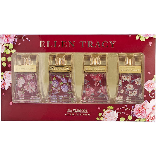 Ellen Tracy Miniatures Gift Set 11ml Brilliant Edp + 11ml Dazzling Edp + 11ml Dynamic Edp + 11ml Sensational Edp