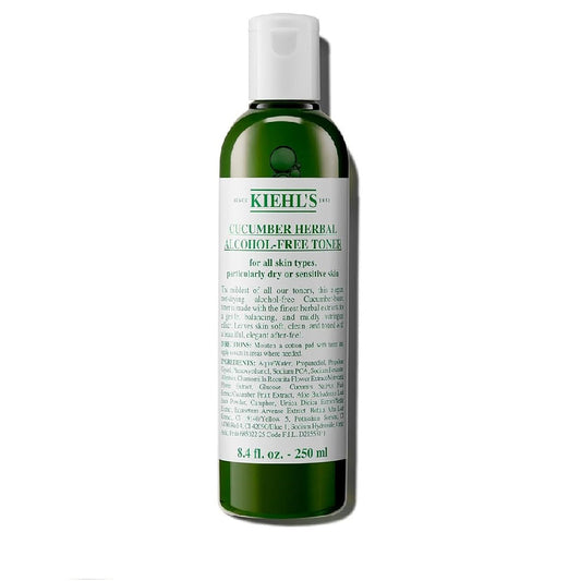 Kiehl's Cucumber Herbal Alcohol-Free Toner 250ml - For Dry and Sensitive Skin