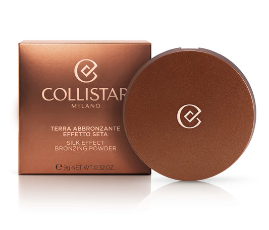 Collistar Silk Effect Bronzing Powder 9g Matte and Glow Finishes for Radiant Skin