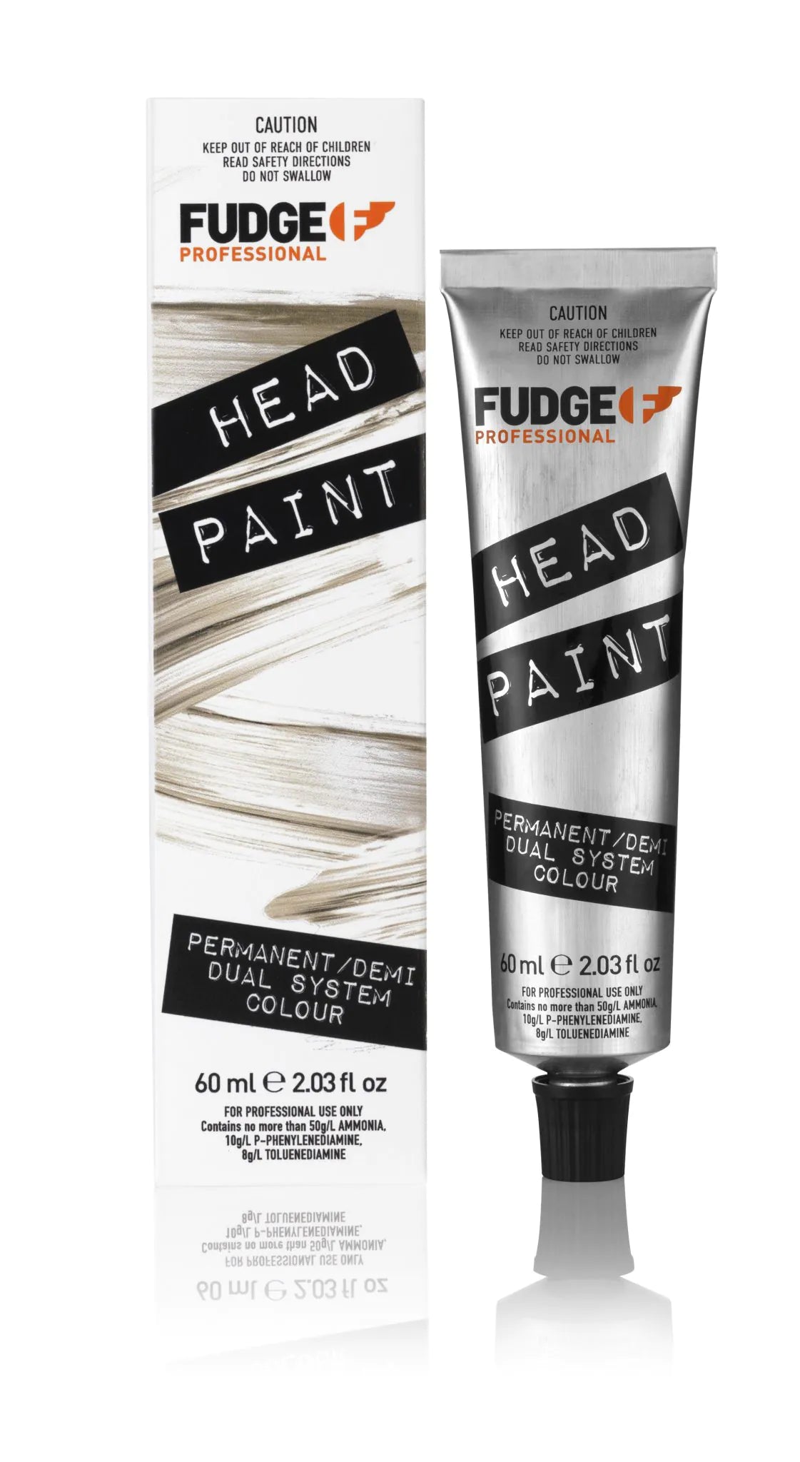 Fudge Headpaint Shadows 60ml Professional Hair Color Cream for Creative Styling Fudge Headpaint Shadows 60ml Professional Hair Color Cream for Creative Styling