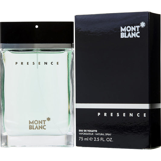 Mont Blanc Presence Eau de Toilette 75ml Spray