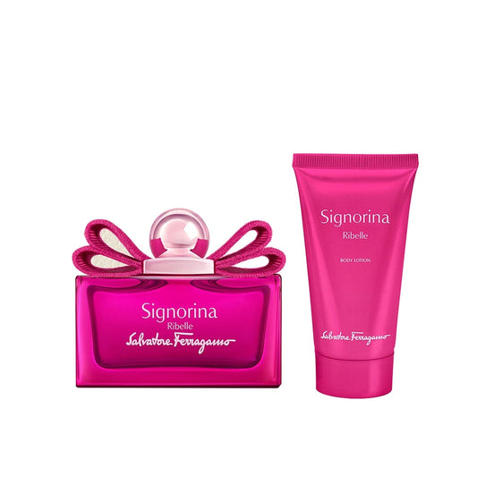 Salvatore Ferragamo Signorina Ribelle Gift Set 30ml EDP - 50ml Body Lotion