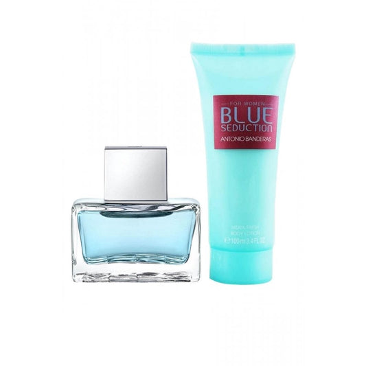 Antonio Banderas Blue Seduction for Women Gift Set 50ml EDT - 100ml Body Lotion