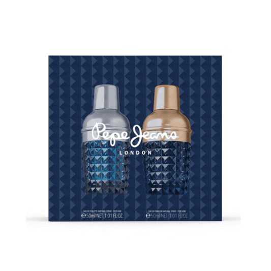 Pepe Jeans Discovery Set - Pepe Jeans Life Is Now For Him Edt 50ml Spray + Pepe Jeans Celebrate For Him Edp 50ml Spray