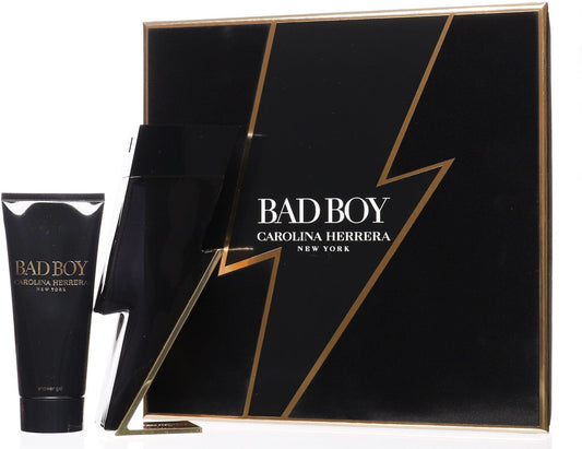 Carolina Herrera Bad Boy Gift Set 50ml EDT - 100ml Shower Gel