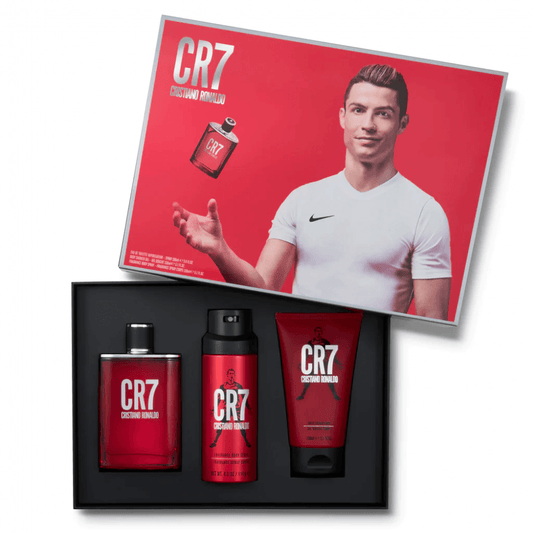 Cristiano Ronaldo CR7 Gift Set 100ml EDT - 150ml Shower Gel - 150ml Body Spray