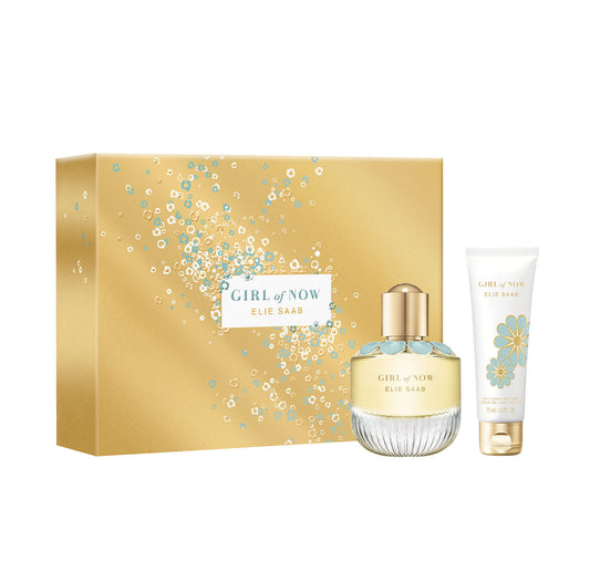 Elie Saab Girl of Now Gift Set 50ml EDP - 75ml Body Lotion
