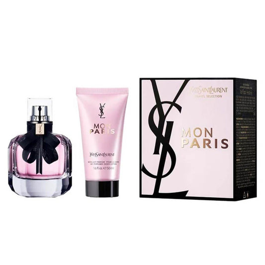 Yves Saint Laurent Mon Paris Gift Set 50ml EDP + 50ml Body Lotion