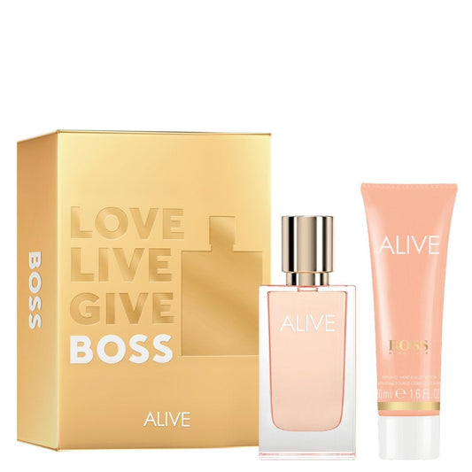 Hugo Boss Alive Gift Set 30ml EDP - 50ml Body Lotion