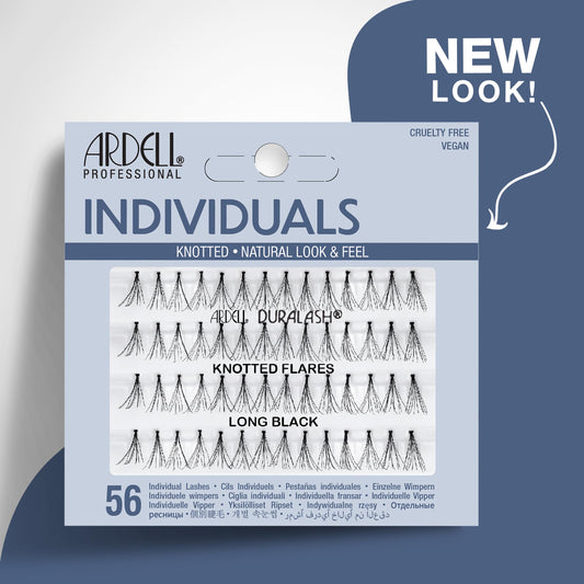 Ardell Naturals Individual Knot Free Flare Lashes - Long Black