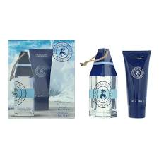 Caribbean Joe Azure Sails Gift Set 125ml Edt + 100ml Hair & Body Wash