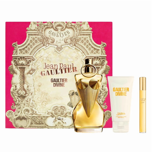 Jean Paul Gaultier Divine Gift Set 100ml EDP + 75ml Body Lotion + 10ml EDP